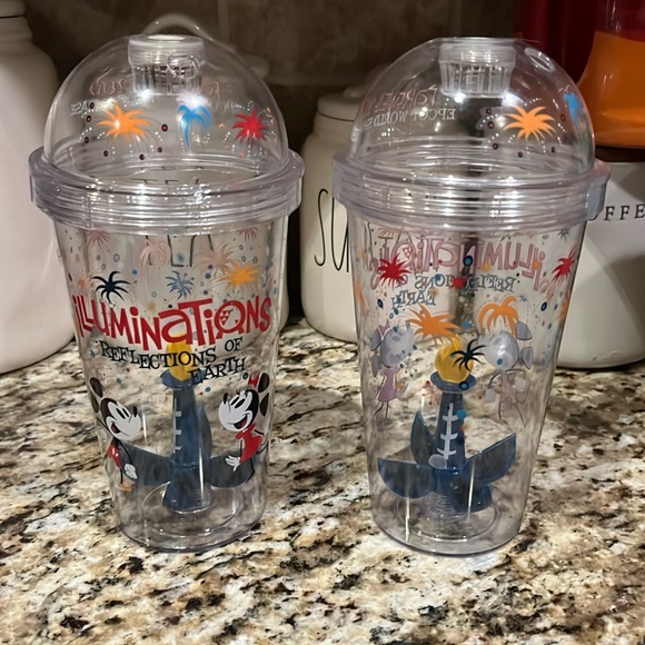 Disney Other - Disney Parks Epcot Illuminations Reflections of Earth Farewell 2019 Cup Set